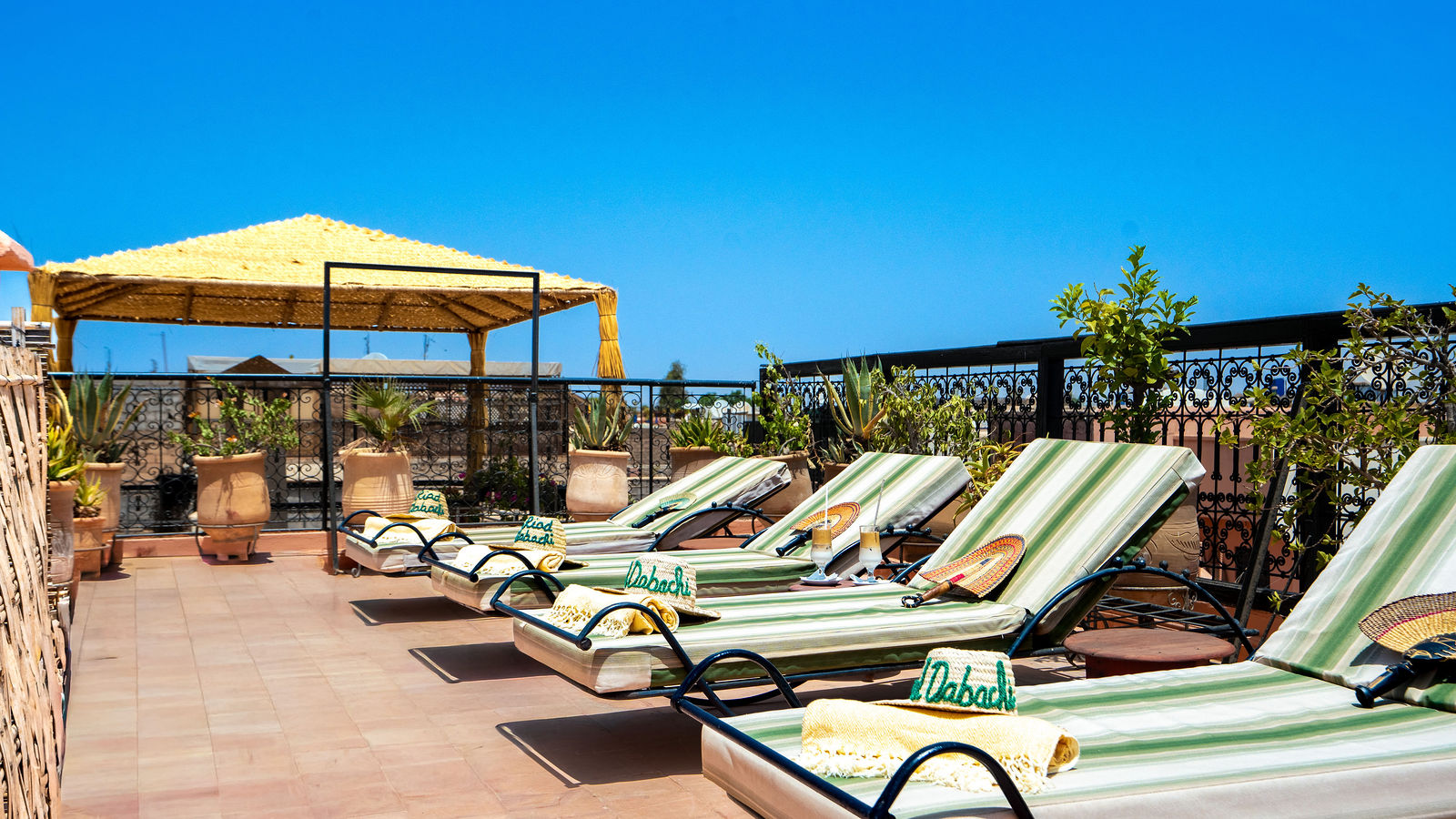 Terrace at Riad Dabachi